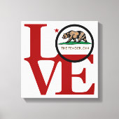 Toile AIMER La longe (Recto)