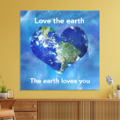 Toile Aimer la terre (Insitu(Salon))