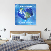 Toile Aimer la terre (Insitu(Chambre))