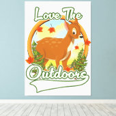 Toile Aimer les extérieurs (Insitu (Plancher de Bois))
