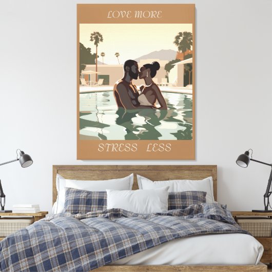 TOILE AIMER PLUS DE CONCEPTION #1 (Insitu(Chambre))