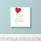 Toile Aimez le ballon Lord & Heart (Insitu (Plancher de Bois))