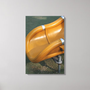 Toile Aire de jeux pour enfants 32 Yellow Slide Canvas