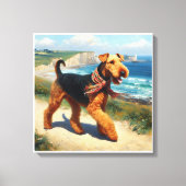 Toile airedale terrier (Recto)