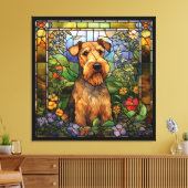 Toile Airedale Terrier (Insitu(Salon))