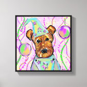 TOILE AIREDALE TERRIER (Recto)