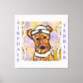 Toile Airedale Terrier (Recto)