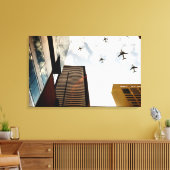 Toile Airplanes flying (Insitu(Salon))