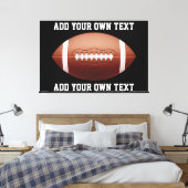 Toile Ajouter du texte sur le coussin de football (Insitu(Chambre))