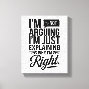 Toile Ajouter un Humour à votre espace - Bold & Witty