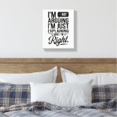 Toile Ajouter un Humour à votre espace - Bold & Witty (Insitu(Chambre))