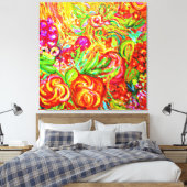 Toile Ajouter une couleur à votre style avec l'artisanat (Insitu(Chambre))