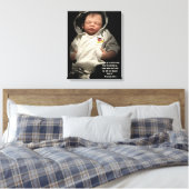 Toile Ajouter Votre Photo / TexPremium Wrapped Canvas (G (Insitu(Chambre))