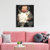 Toile Ajouter Votre Photo / TexPremium Wrapped Canvas (G (Insitu(Salon))