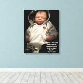Toile Ajouter Votre Photo / TexPremium Wrapped Canvas (G (Insitu (Plancher de Bois))