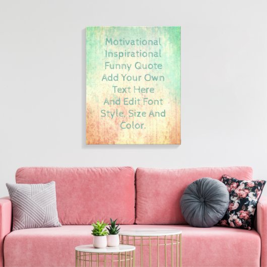 Toile Ajouter votre propre devis (Insitu(Salon))