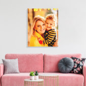 Toile Ajouter votre propre photo | MODÈLE (Insitu(Salon))