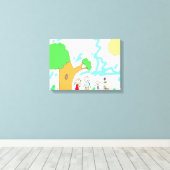 Toile Ajoutez votre oeuvre pour enfants à cette oeuvre (Insitu (Plancher de Bois))