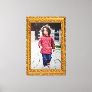 Toile Ajoutez votre portrait, photo de famille,... Perso