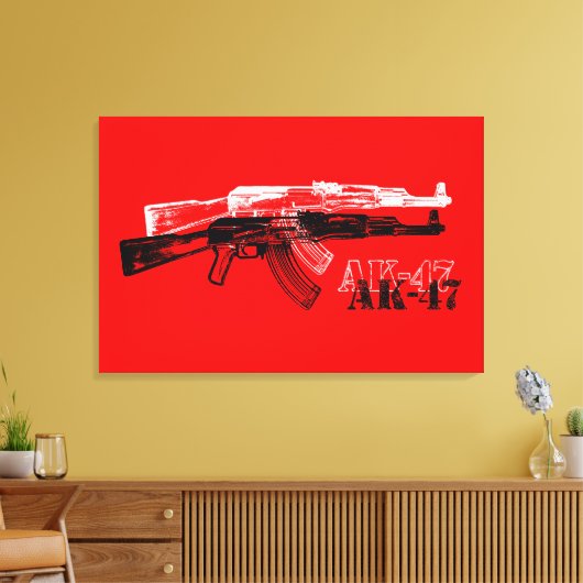 TOILE AK 47 (Insitu(Salon))