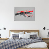 TOILE AK 47 (Insitu(Chambre))