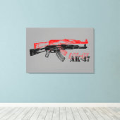 TOILE AK 47 (Insitu (Plancher de Bois))