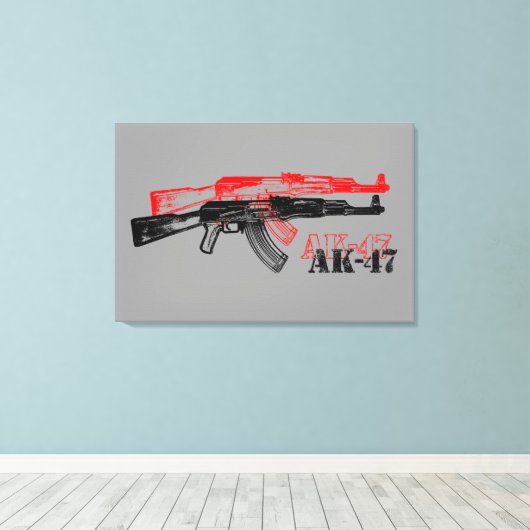 TOILE AK 47 (Insitu (Plancher de Bois))