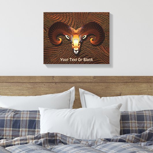 Toile Akedah - Tête de Ram fragile (Insitu(Chambre))