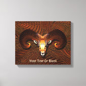 Toile Akedah - Tête de Ram fragile (Recto)