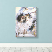 Toile Akseli Gallen-Kallela - Forêt en hiver (Insitu (Plancher de Bois))