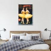 Toile Aladdin Jr. Conte d'un merveilleux théâtre de lamp (Insitu(Chambre))