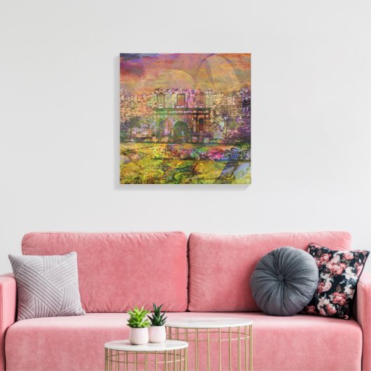 Toile Alamo - Après La Chute - Art Carré Canvas (Insitu(Salon))