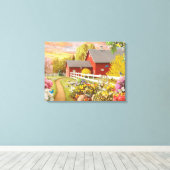 Toile Alan Giana "Awaken 3" (Insitu (Plancher de Bois))