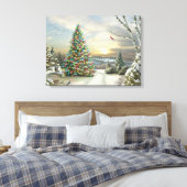 Toile Alan Giana "Christmas Morning" Imprimer (Insitu(Chambre))
