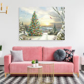 Toile Alan Giana "Christmas Morning" Imprimer (Insitu(Salon))