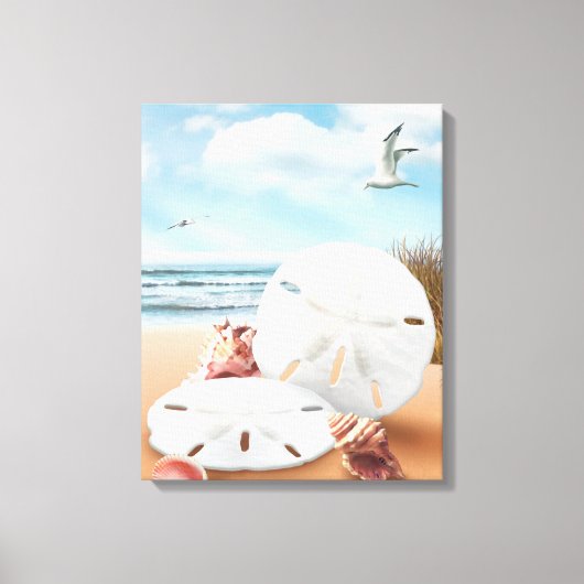 Toile Alan Giana "Dollars de sable" Imprimer (Recto)