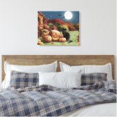 Toile Alan Giana "Midnight" Imprimer (Insitu(Chambre))