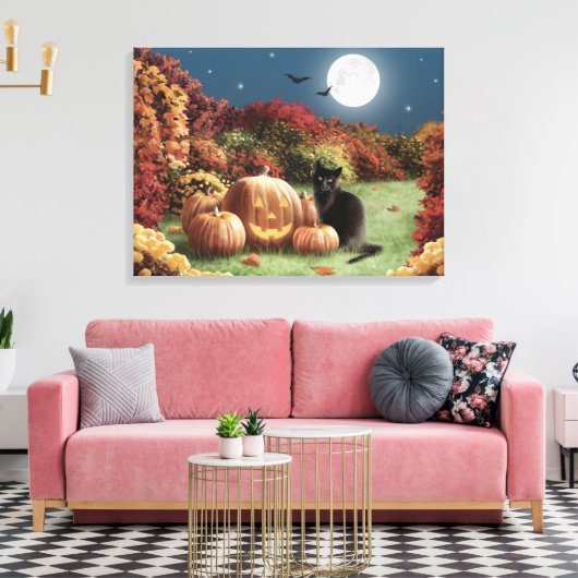 Toile Alan Giana "Midnight" Imprimer (Insitu(Salon))