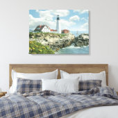 Toile Alan Giana "Portland Head Light" Imprimer (Insitu(Chambre))