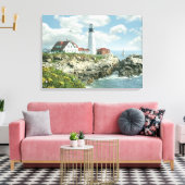 Toile Alan Giana "Portland Head Light" Imprimer (Insitu(Salon))