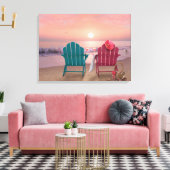 Toile Alan Giana "Tranquillité 3" Imprimer (Insitu(Salon))