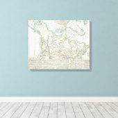 Toile Alaska, Canada, Groenland (Insitu (Plancher de Bois))