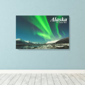 Toile Alaska Le Rideau S'Élève (Insitu (Plancher de Bois))