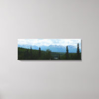 Alaskan Mountain Range Photographie panoramique