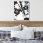 Toile Alaskan Sled Dog_Lets Exécuter Stretted Canvas Pri (Insitu(Chambre))