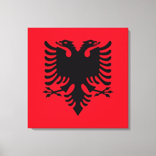 Toile Albanian Coat of arms (Recto)
