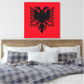 Toile Albanian Coat of arms (Insitu(Chambre))