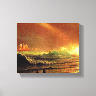 Toile Albert Bierstadt, La Porte d'Or,
