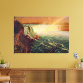 Toile Albert Bierstadt, Niagara Falls. (Insitu(Salon))