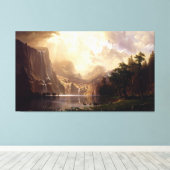 Toile Albert Bierstadt - Parmi la Sierra Nevada, Califor (Insitu (Plancher de Bois))